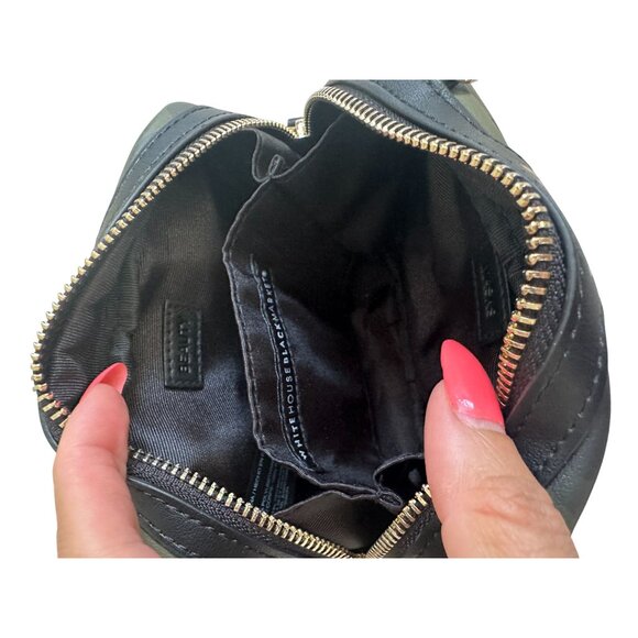 WHITE HOUSE BLACK MARKET Camo Cosmetic Makeup Bag - Picture 4 of 7